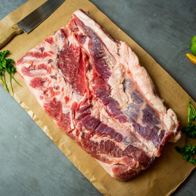 Свинина ребрышки мясные 900 г - купить в Беляевской